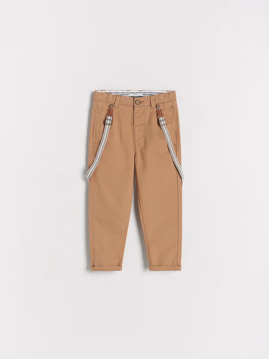 Chino Trousers With Suspenders