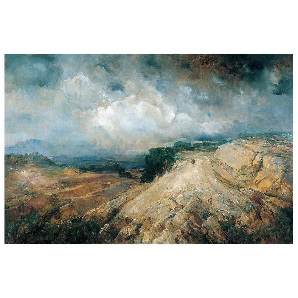 - Tableau paysage rocheux Ramón Martí Alsina 60x90cm