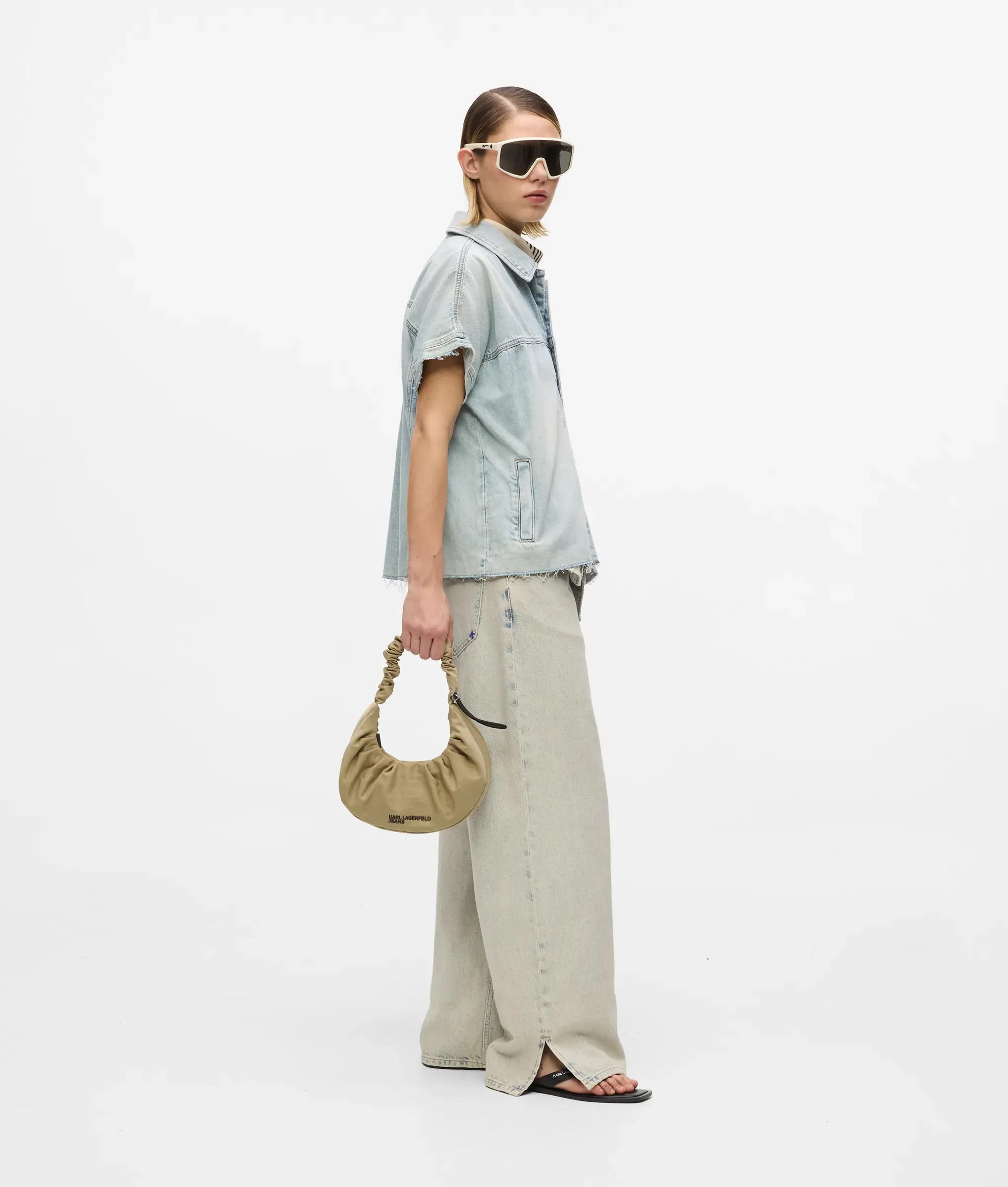 Petit sac hobo effet froncé