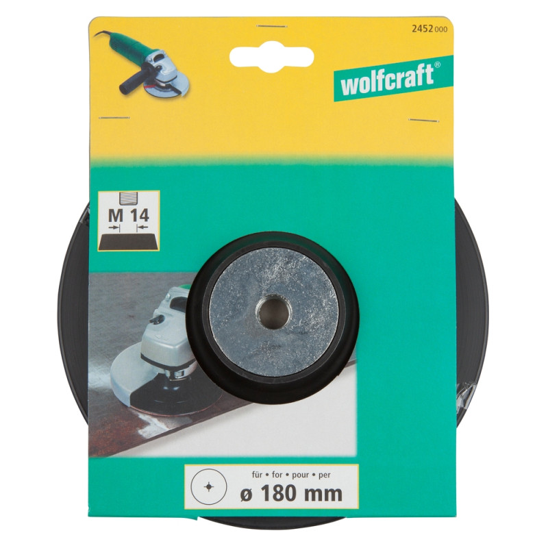 Plateau de ponçage Ø 125 mm WOLFCRAFT
