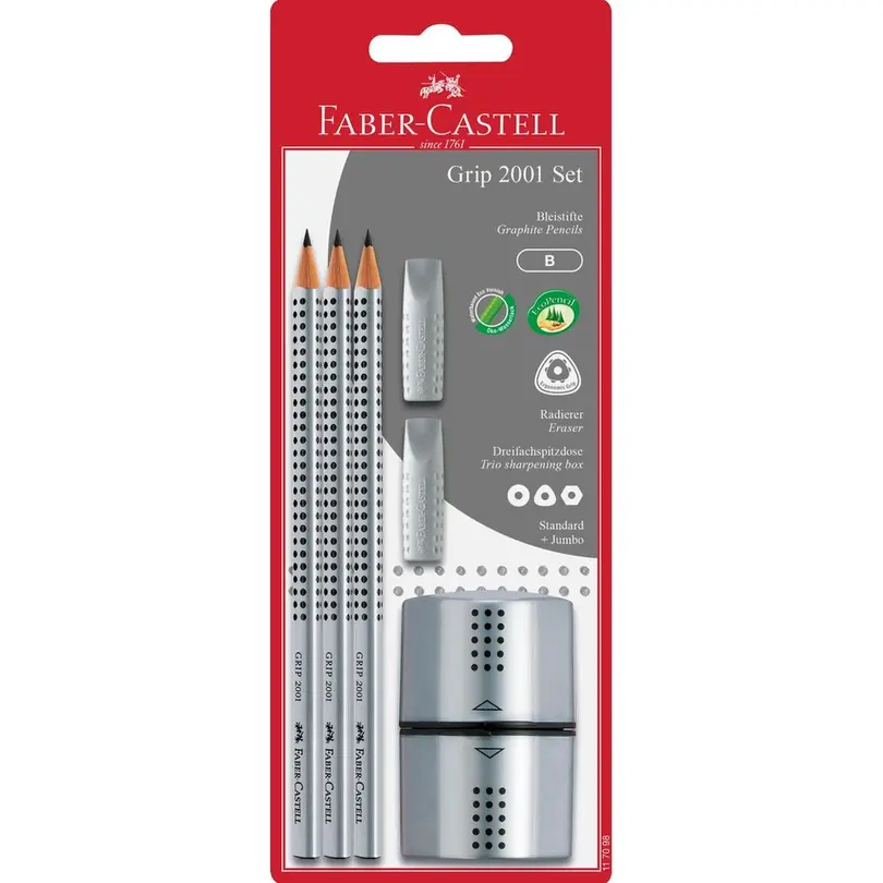 Bleistift 3er-Set Grip 2001