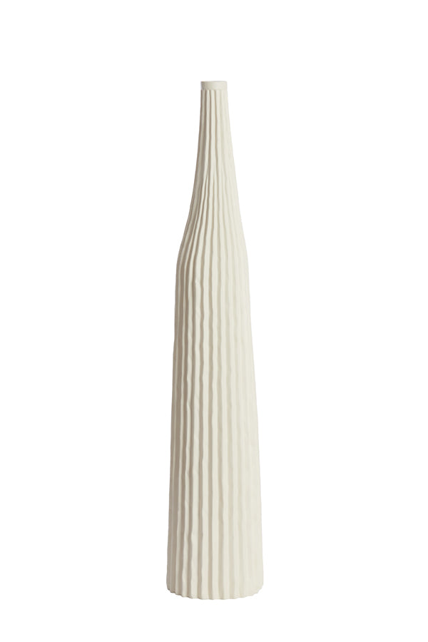 Light & Living Light&living Vaas deco Ø11,5x60 cm NAMPALA crème