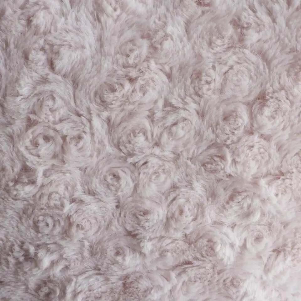 Atmosphera Kussen - 2 stuks - pluche - hart - oud roze - 28 x 36 cm