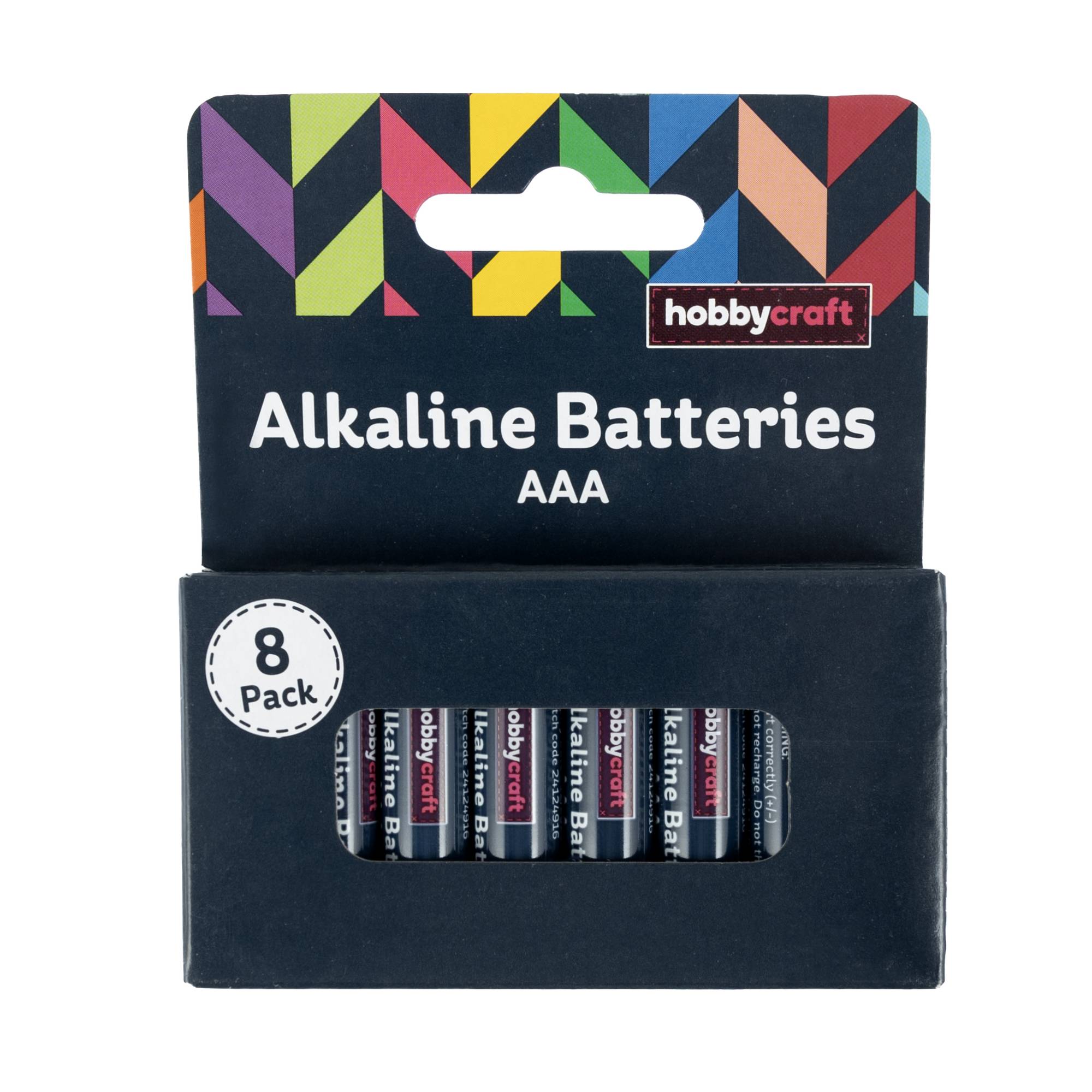 Alkaline AAA Batteries 8 Pack