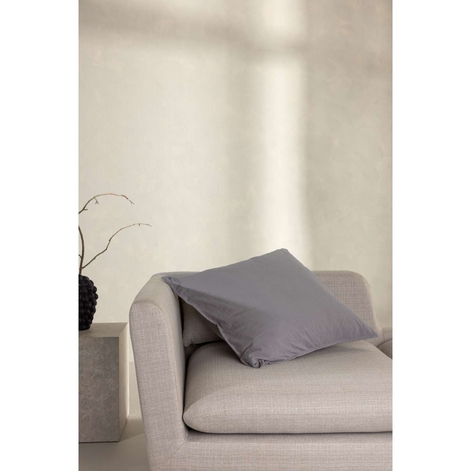 Venture Home Ronja Kussenhoes 60x60 - Grijs