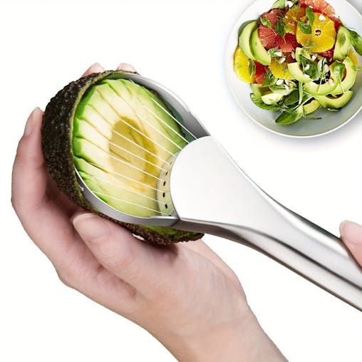 NNETM Stainless Steel Avocado Slicer Cutter