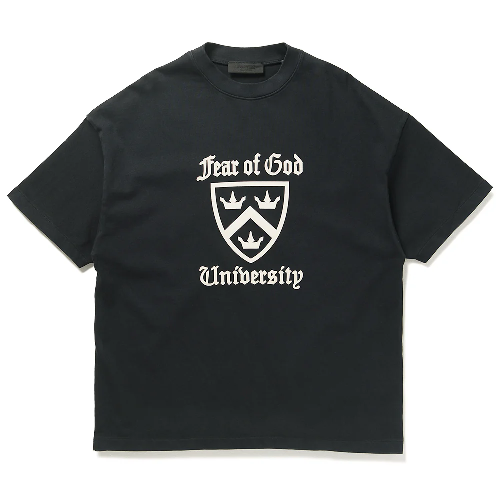 Fear Of God Essentials Heavy Crewneck Tee - Black