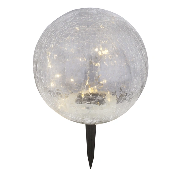 LED-Solarkugelleuchte »Maila«, Ø: 19,5 cm, mit Erdspieß, 2700 K