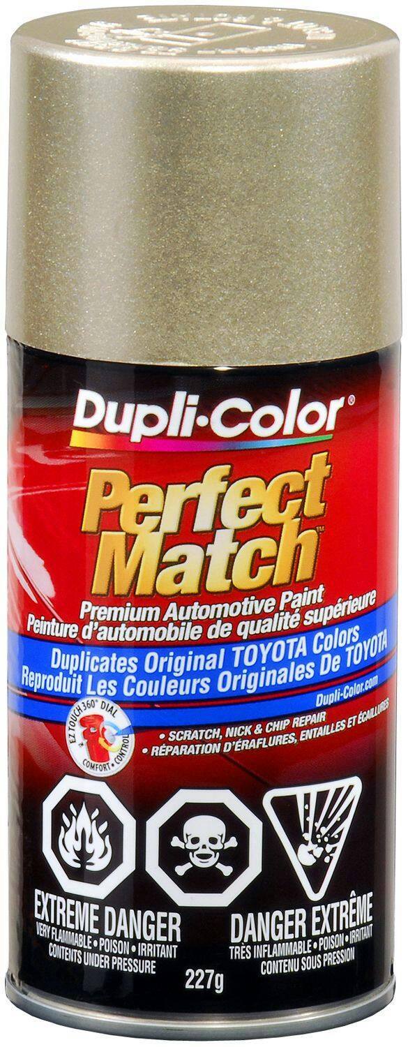Dupli-Color Perfect Match Premium Acrylic Lacquer Automotive Aerosol Spray Paint, Almond Beige Pearl (4J1), 227-g