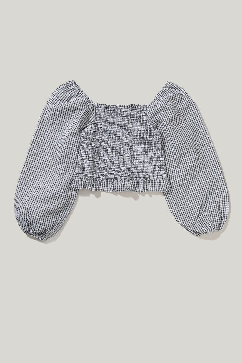 Hello Franki Gingham Katherine Blouse for Girls