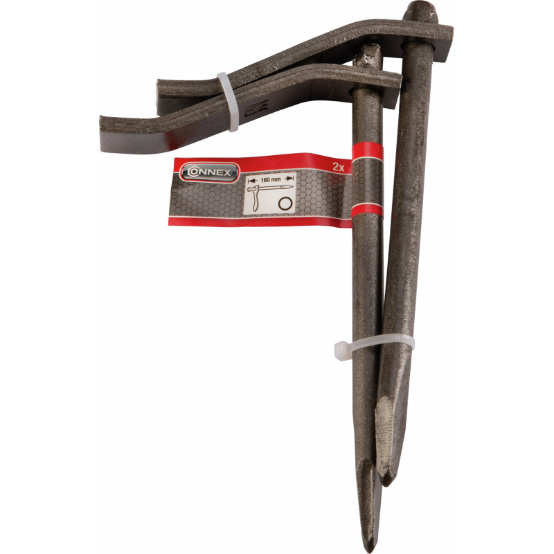 Chevillette de maçon ronde 16 cm 2 pièces CONNEX
