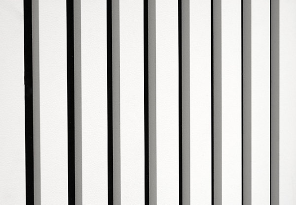 Lot de 2 - 240 x 60 cm - Panneau Tasseaux- Blanc Cuir -Feutrine Noir