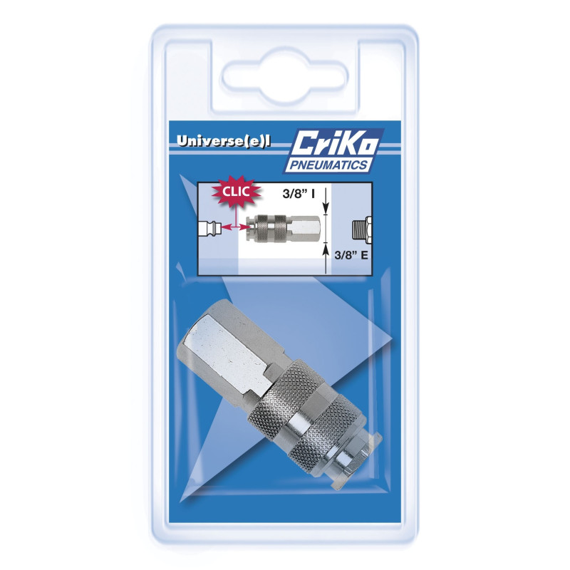 Raccord rapide universel femelle 3/8
