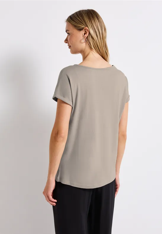 Basic Shirt mit Print