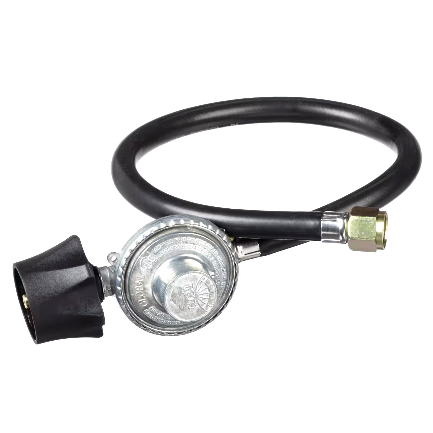 Universal Fit Propane BBQ Hose & Regulator, 20-in