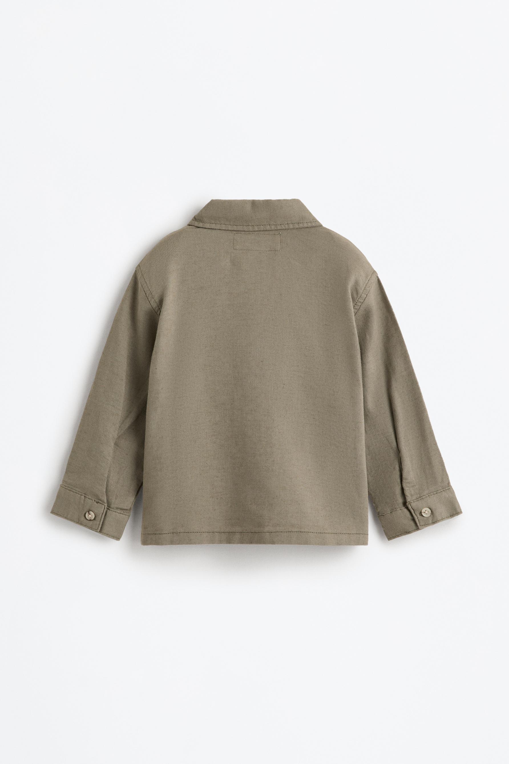 Sobrecamisa lino - algodón
