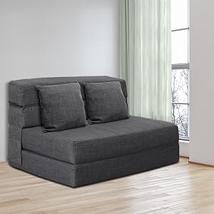 tri folding sofa bed