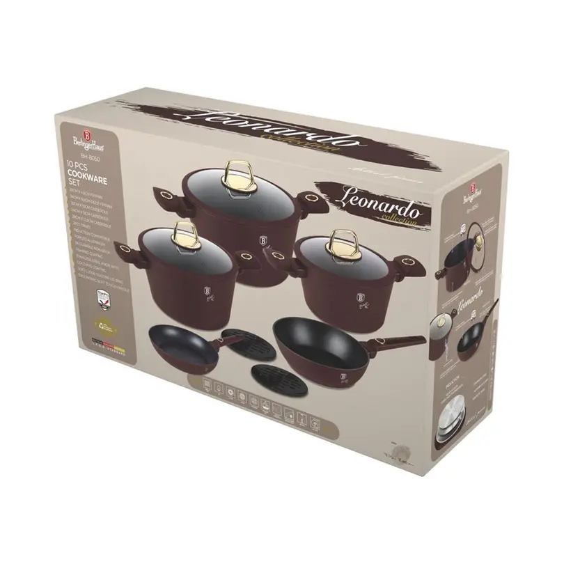 Pfanne 10-teilig Leonardo Collection