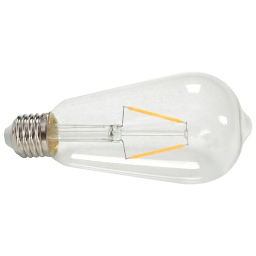 NNEVL Spot Lights 2 pcs with Filament Bulbs 2 W Black E27