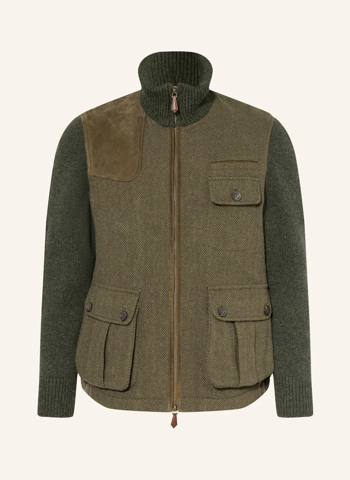 HABSBURG Fieldjacket HIRSCHENAU im Materialmix