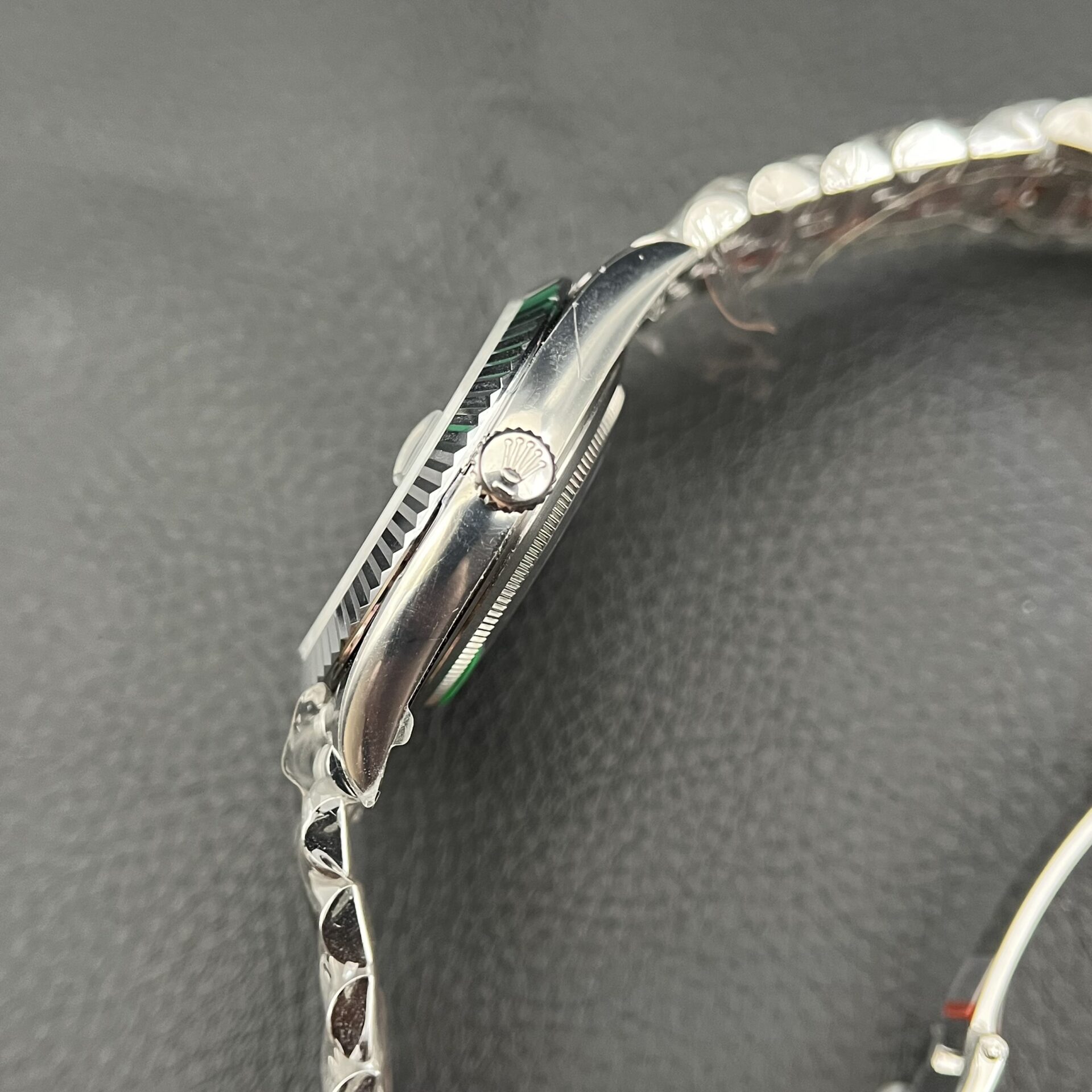 Rolex Datejust 126234 904L Steel Fluted Green Dial 36mm Jub Super Clone