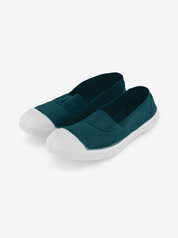 Tennis elastique femme paon
