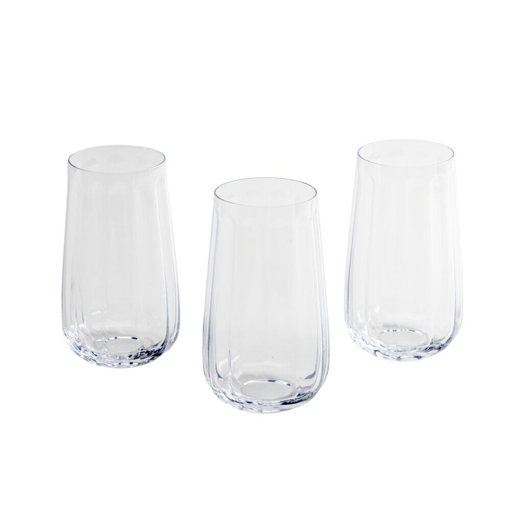Verre à eau x3 arrondi 500ml
