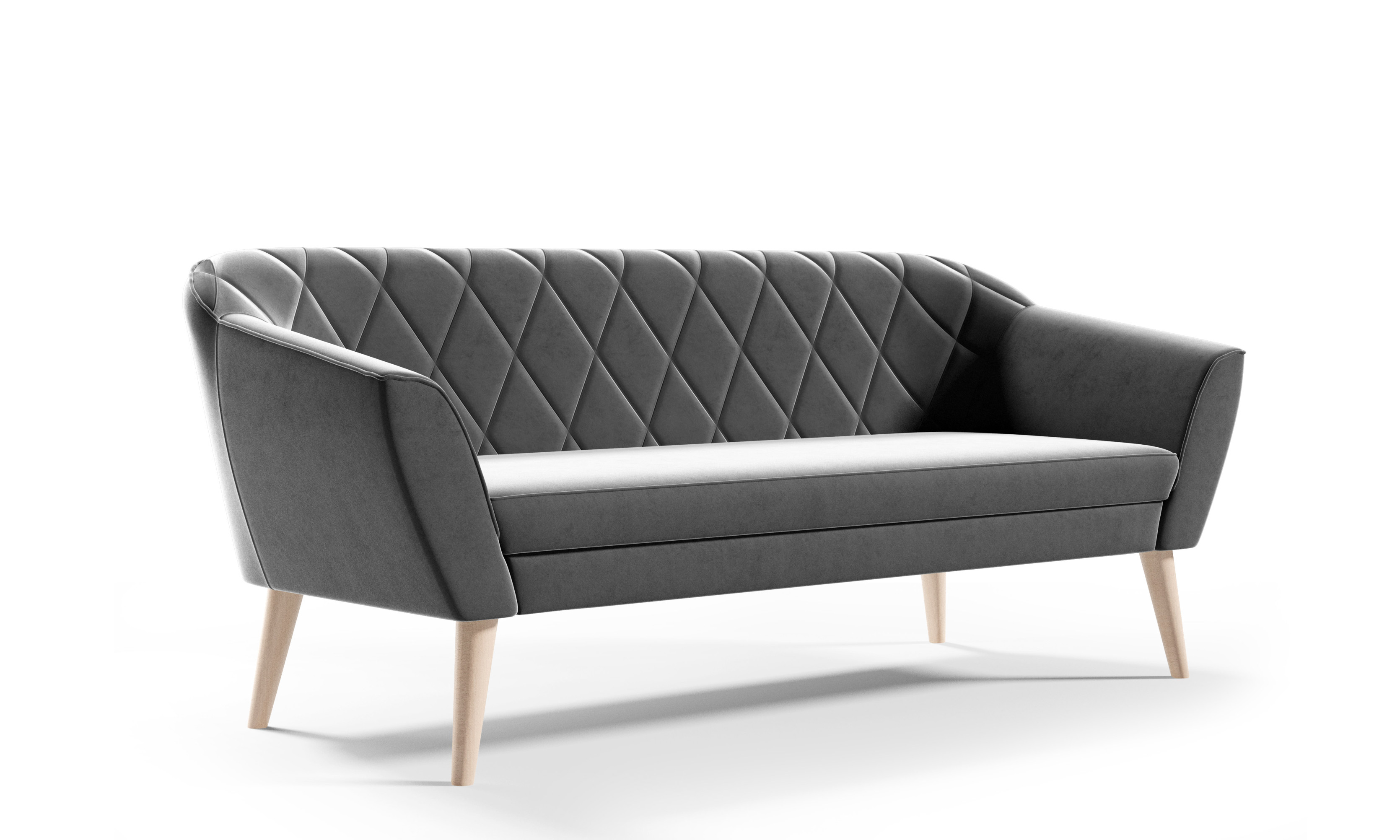Sofa Skandynawska 3 osobowa GLORIA styl skand riviera 91