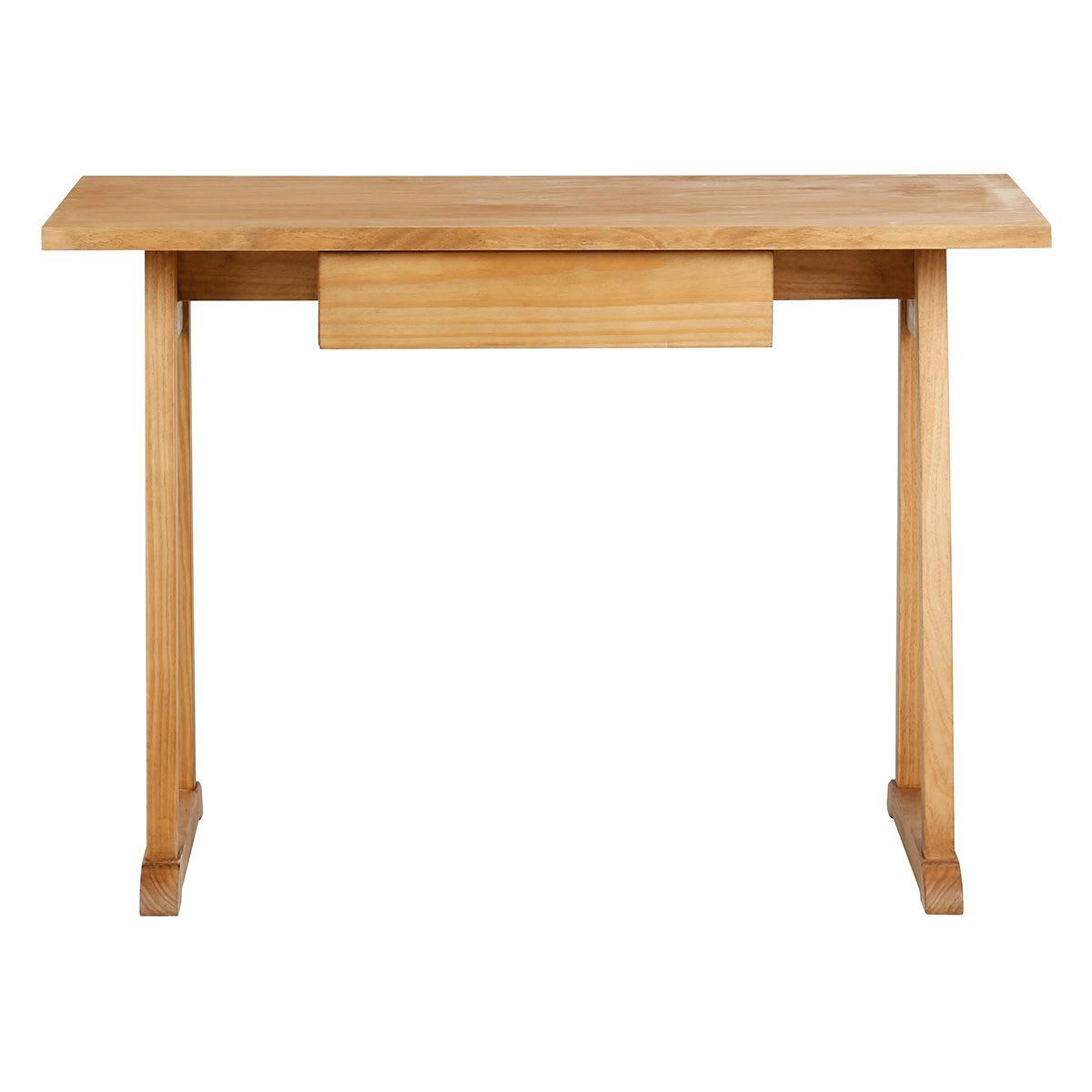 AVORIAZ - Bureau en pin 110 cm 1 tiroir