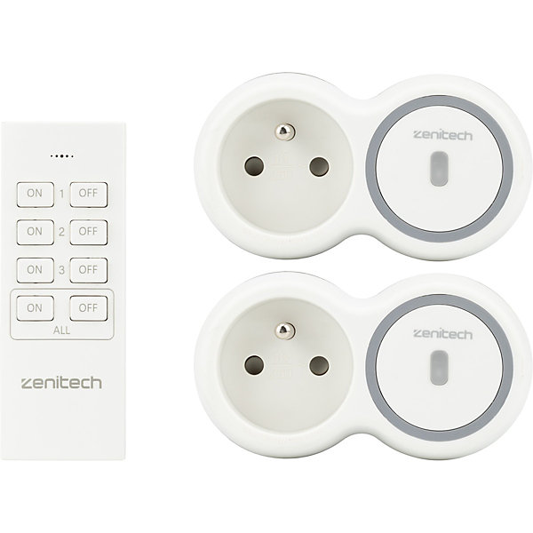 2 prises   télécommande Bolea Zenitech