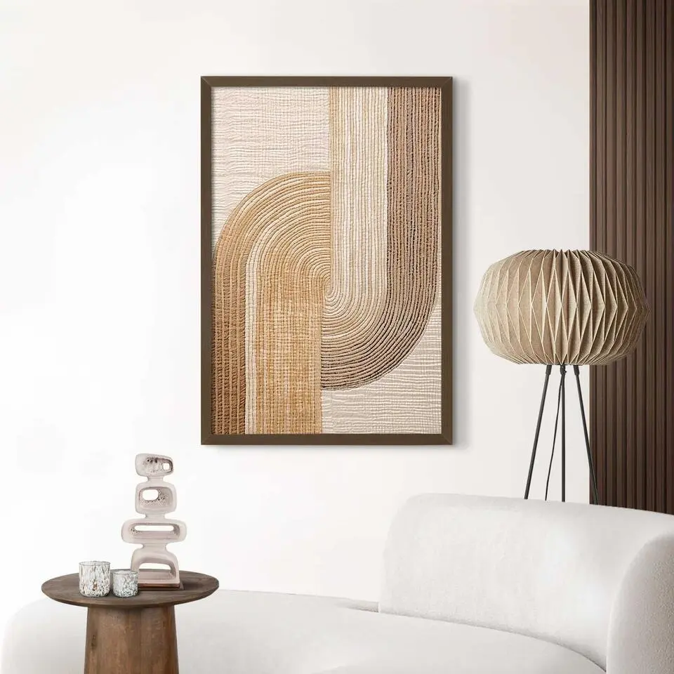 Wissellijst hout Poster 61x91,5 of 50x70 Walnoot - 61 x 91,5