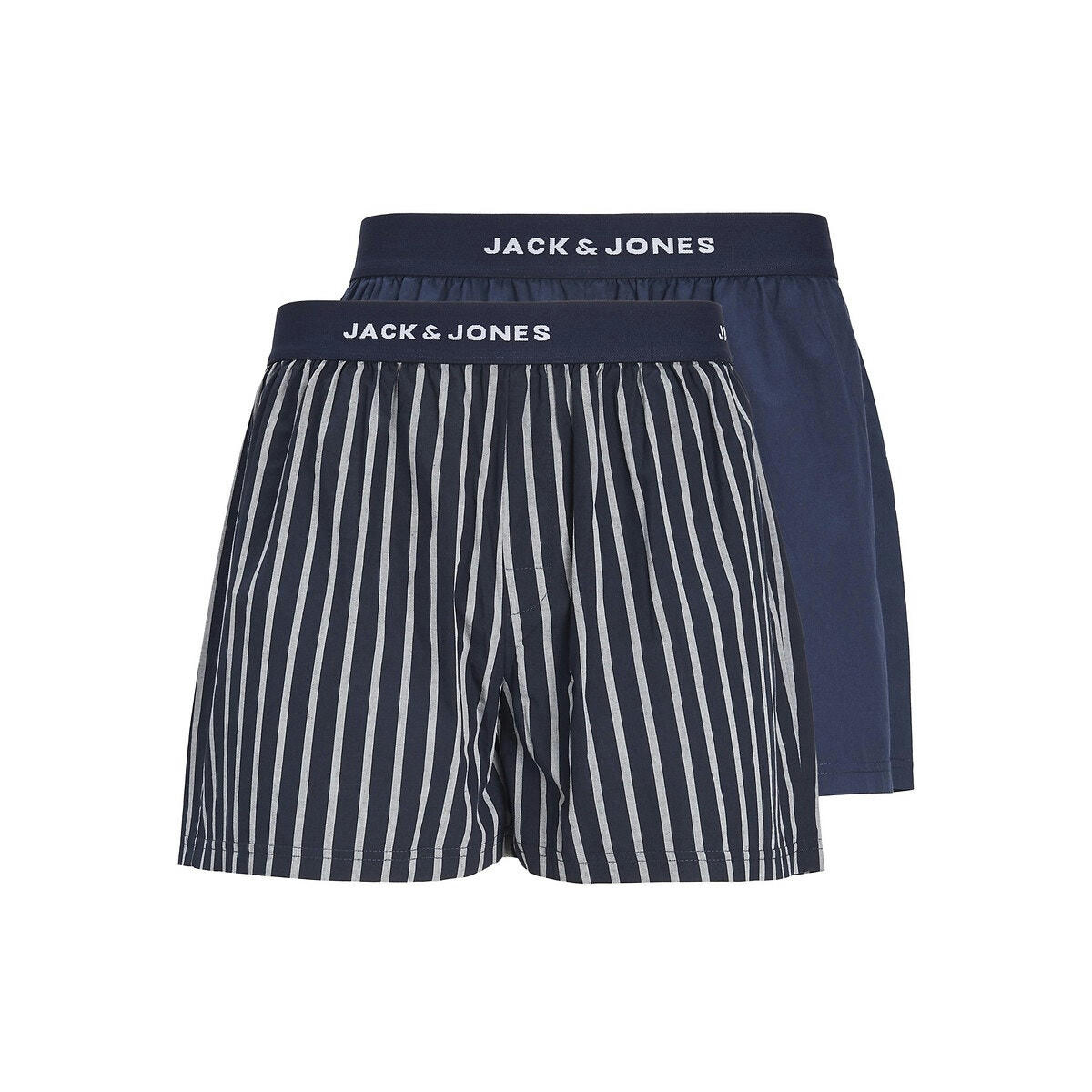 Lot de 2 caleçons ceinture élastiquée