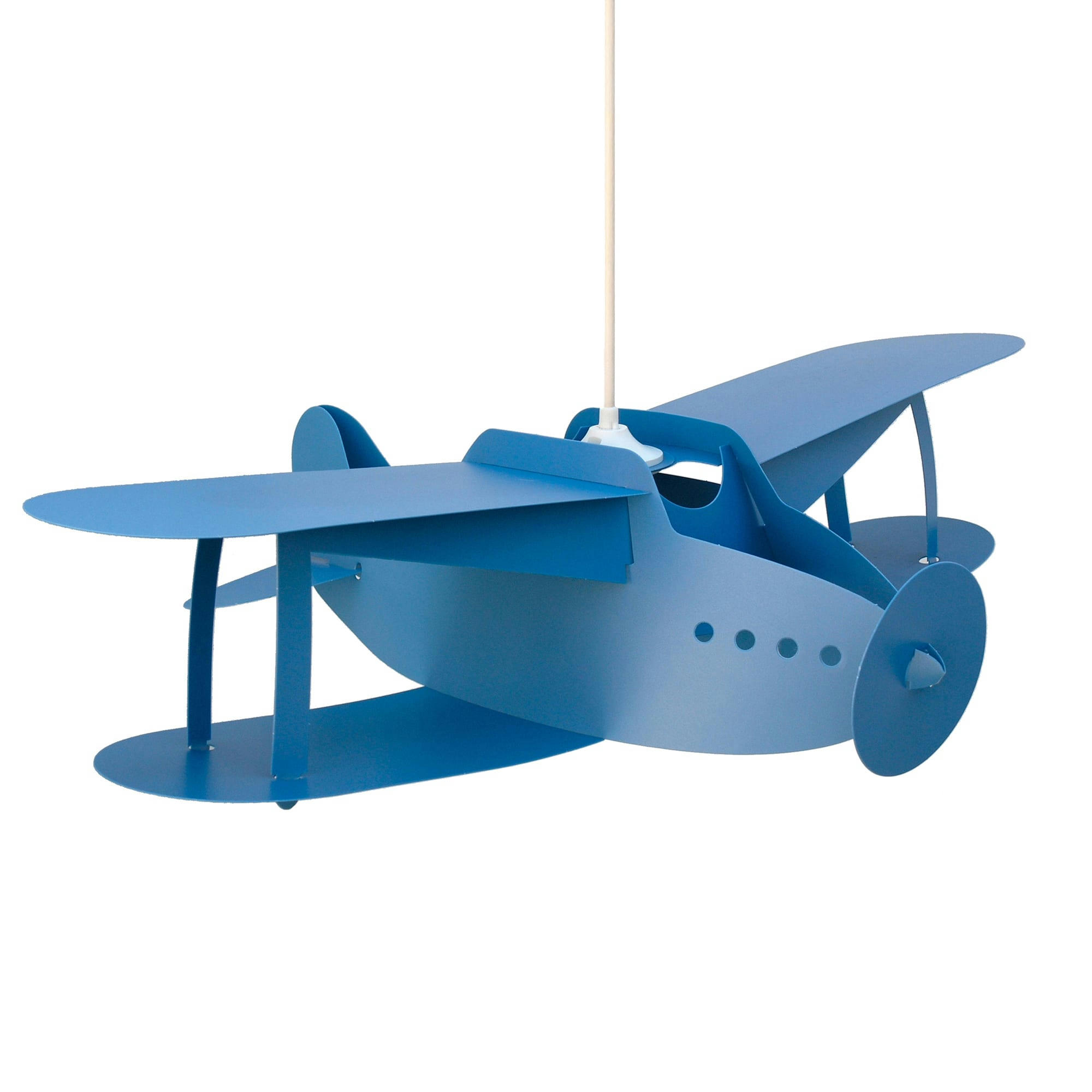 - Suspension enfants Avion Bleu 50cm