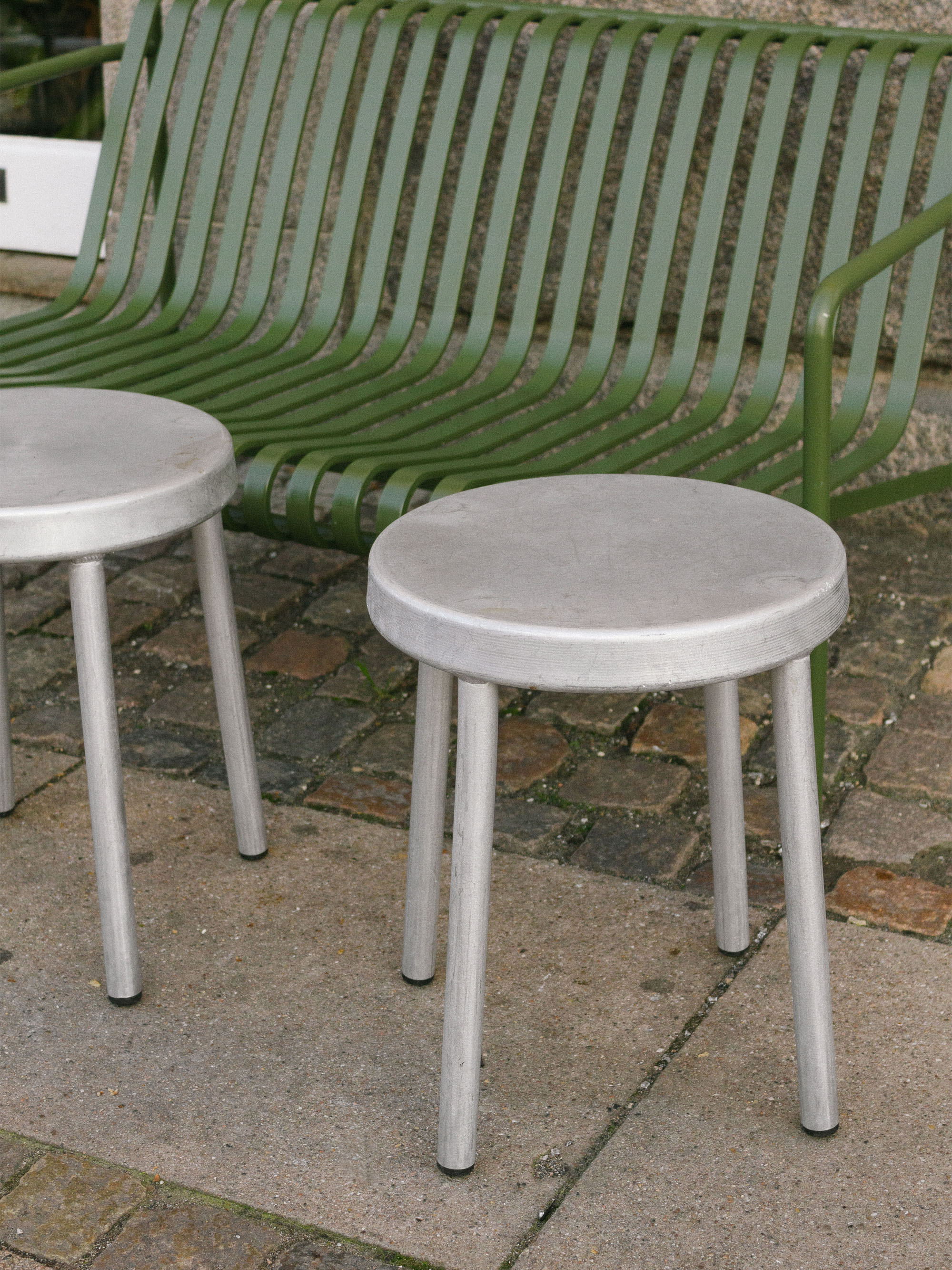 Metall-Hocker Tasca