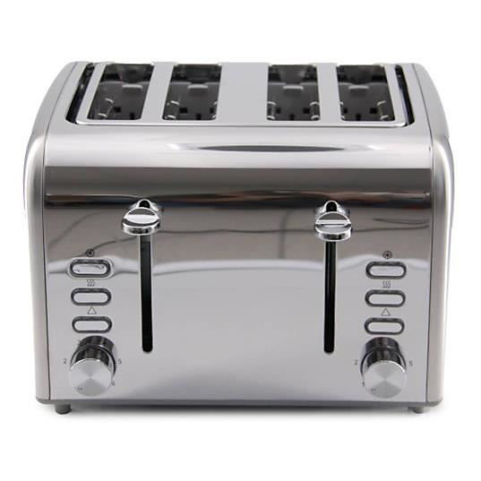Grille-pains 4 fentes 1600w gris Little Balance 8698