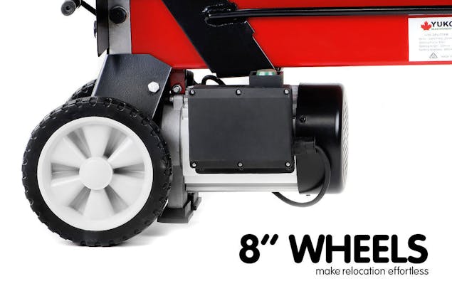 NNEDPE Yukon 240V Electric Log Splitter Wood Cutter - 8Ton