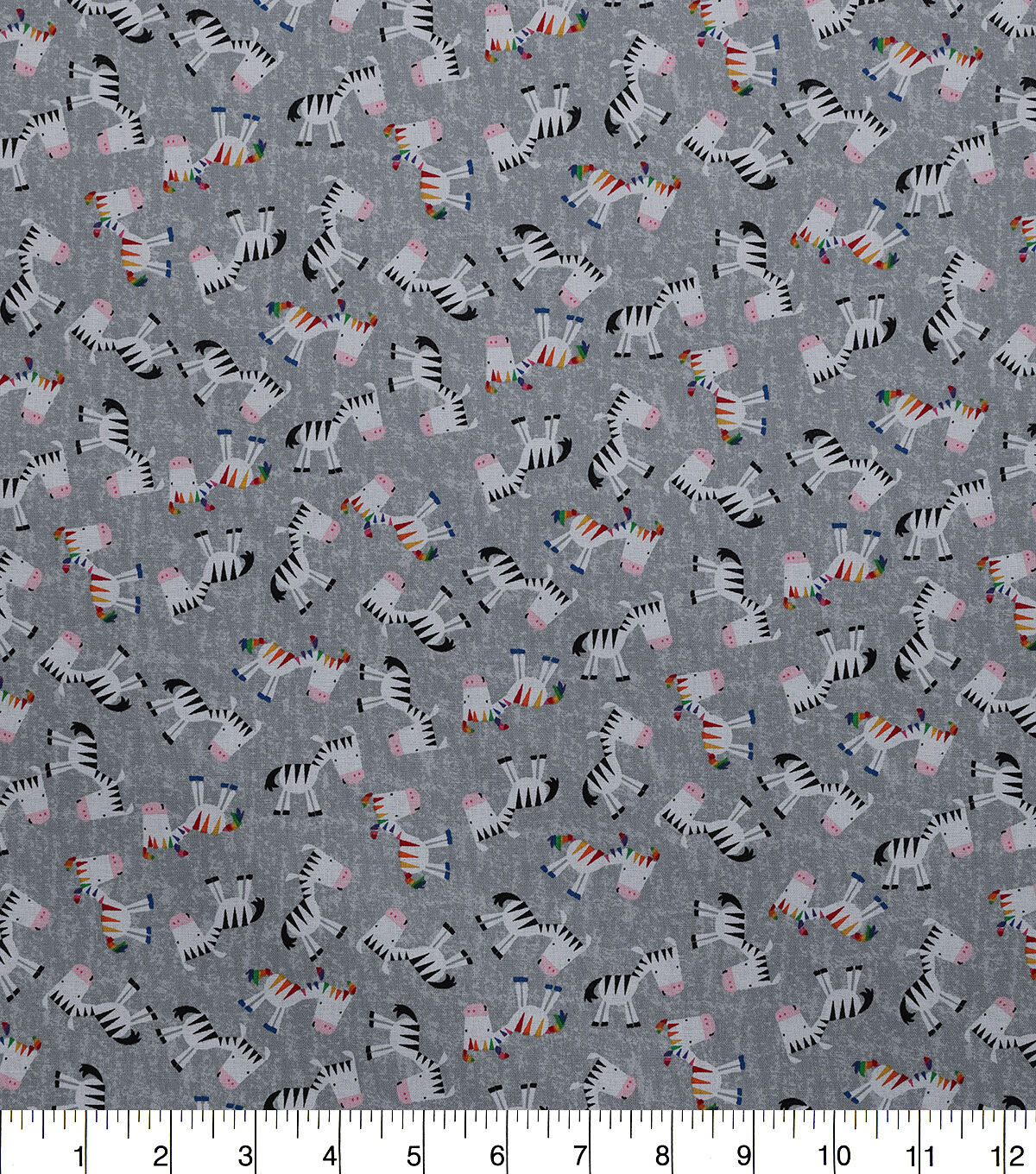 Zebra Novelty Cotton Fabric