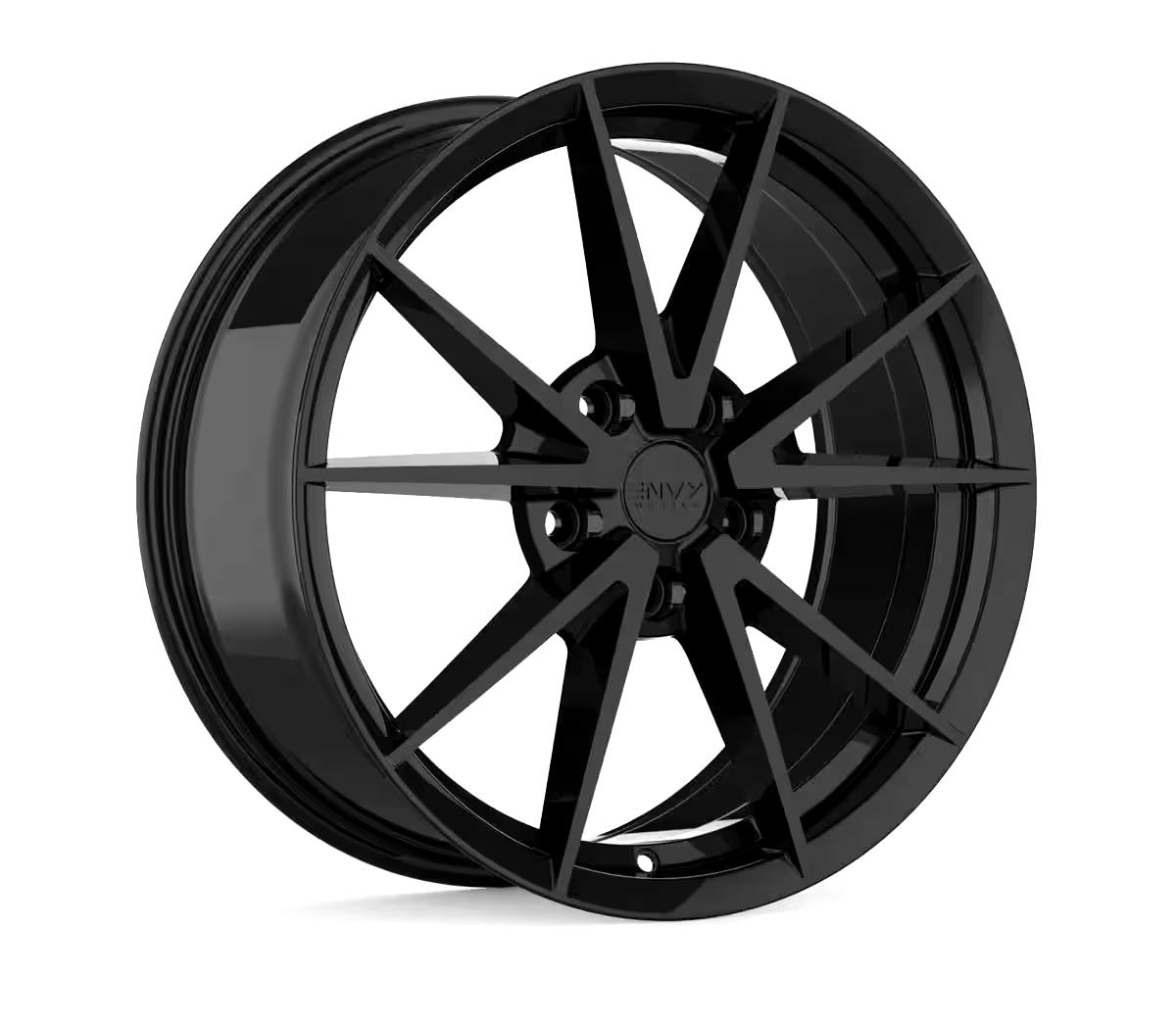 Envy EV-10 Alloy Wheel/Rim, Gloss Black