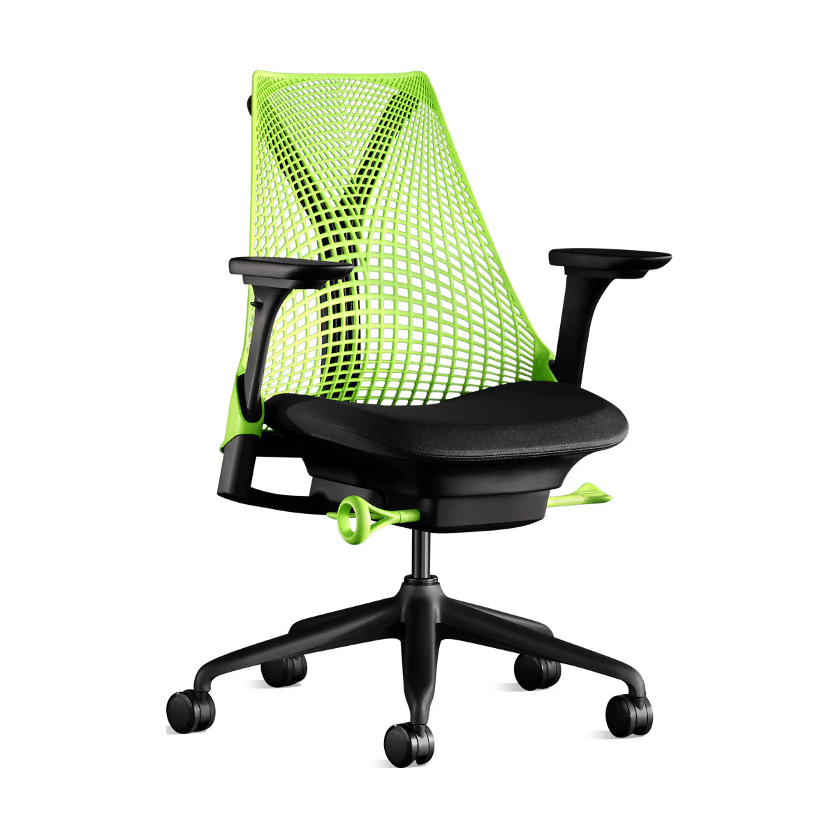 Sayl Gaming Chair(Neon/Black/Standard Height Range)