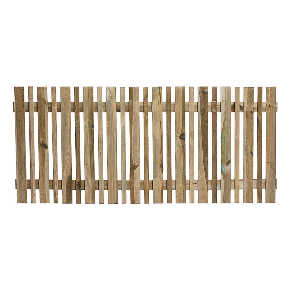 STAKETT NORDIC FENCE SENSE TRYKKIMPREGNERT 180X80 CM