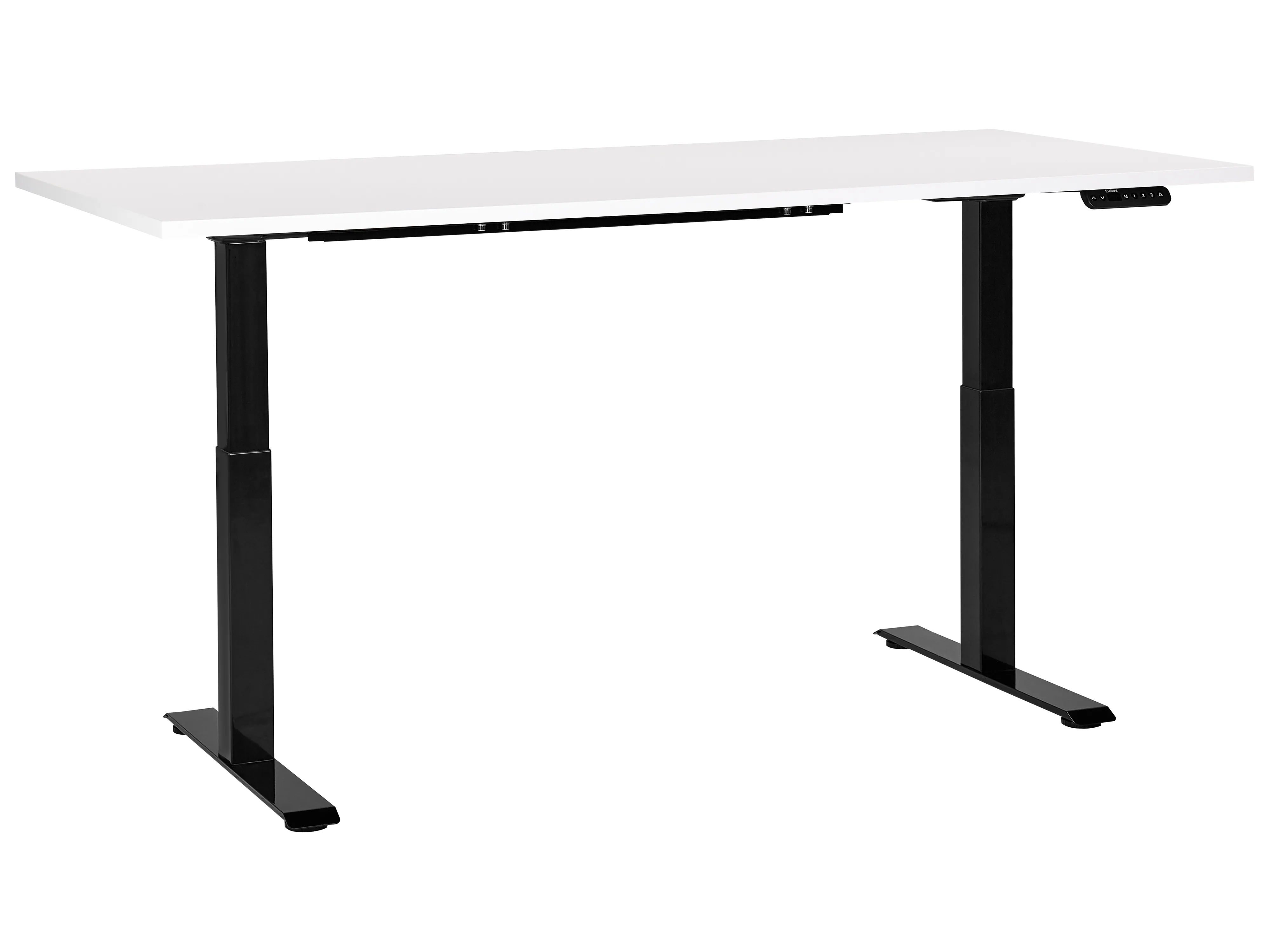 Electric Adjustable Standing Desk DESTINES White/ Black 180 cm 80 cm