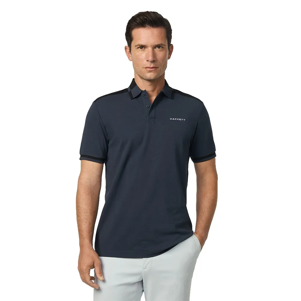Hackett City Block short sleeve polo