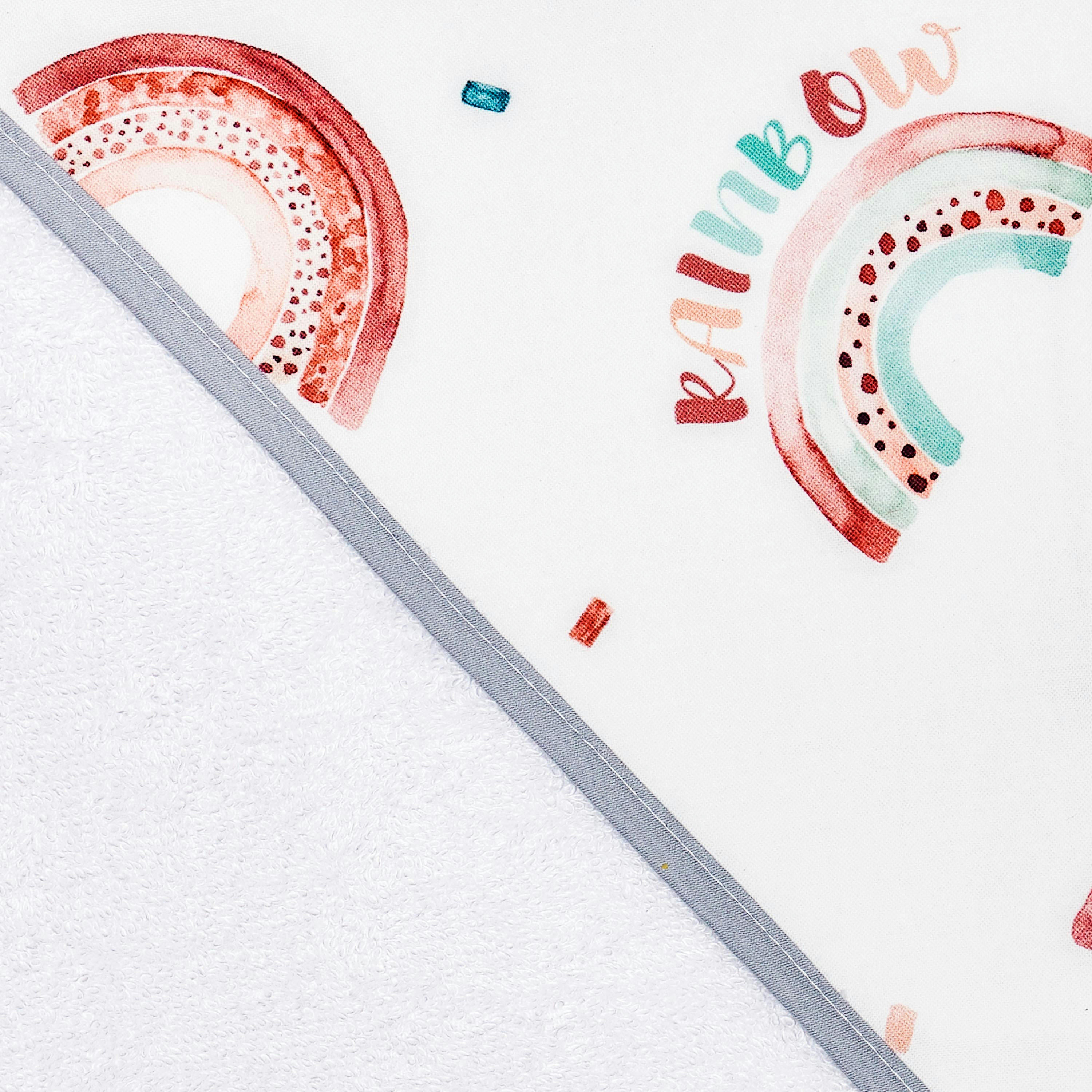 RAINBOW - Cape de bain en bambou  Taille unique