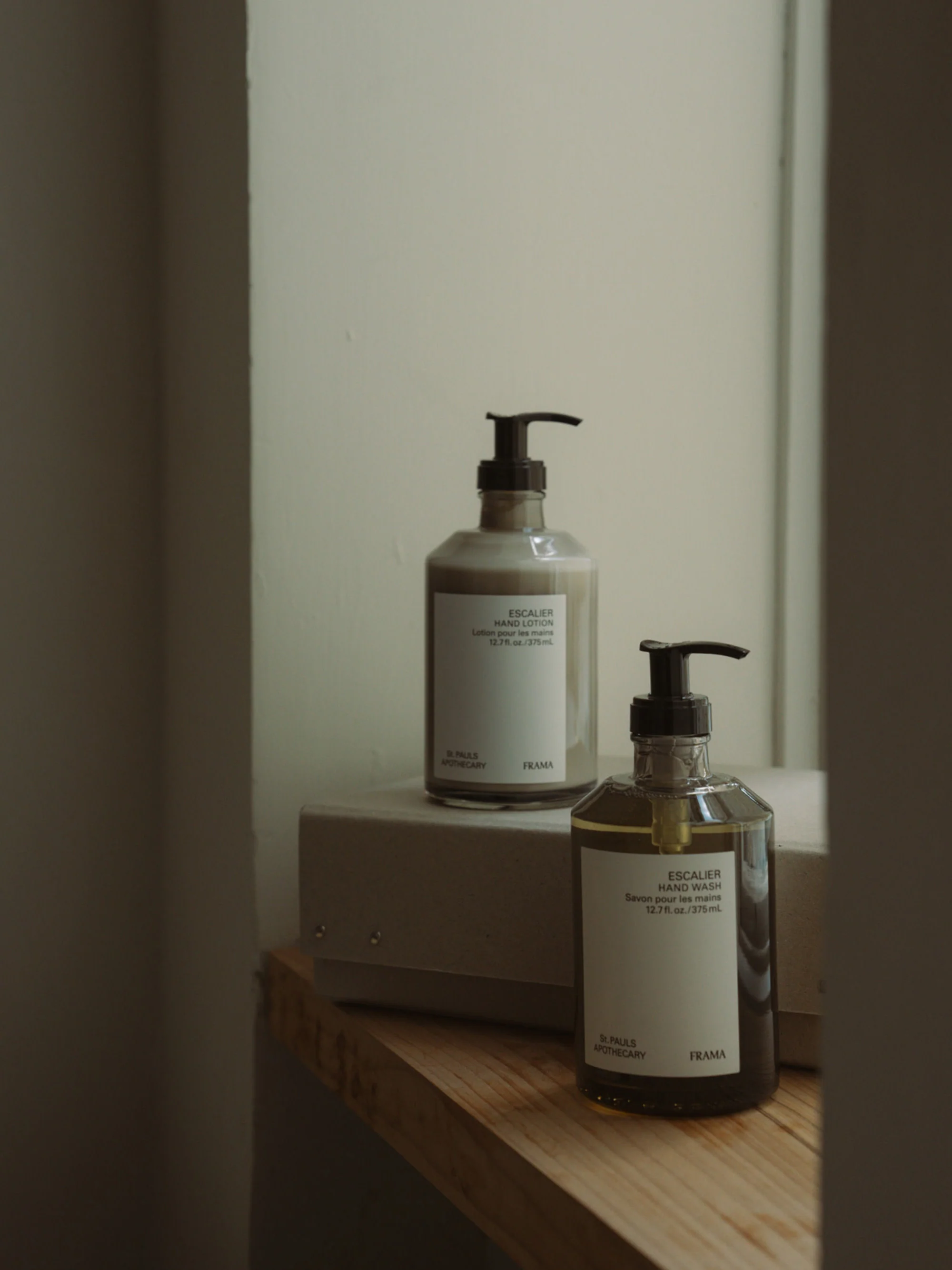 Handpflege-Geschenkbox Escalier (Karottensamen, Kardamom, Vetiver & Blutorange), 2er-Set