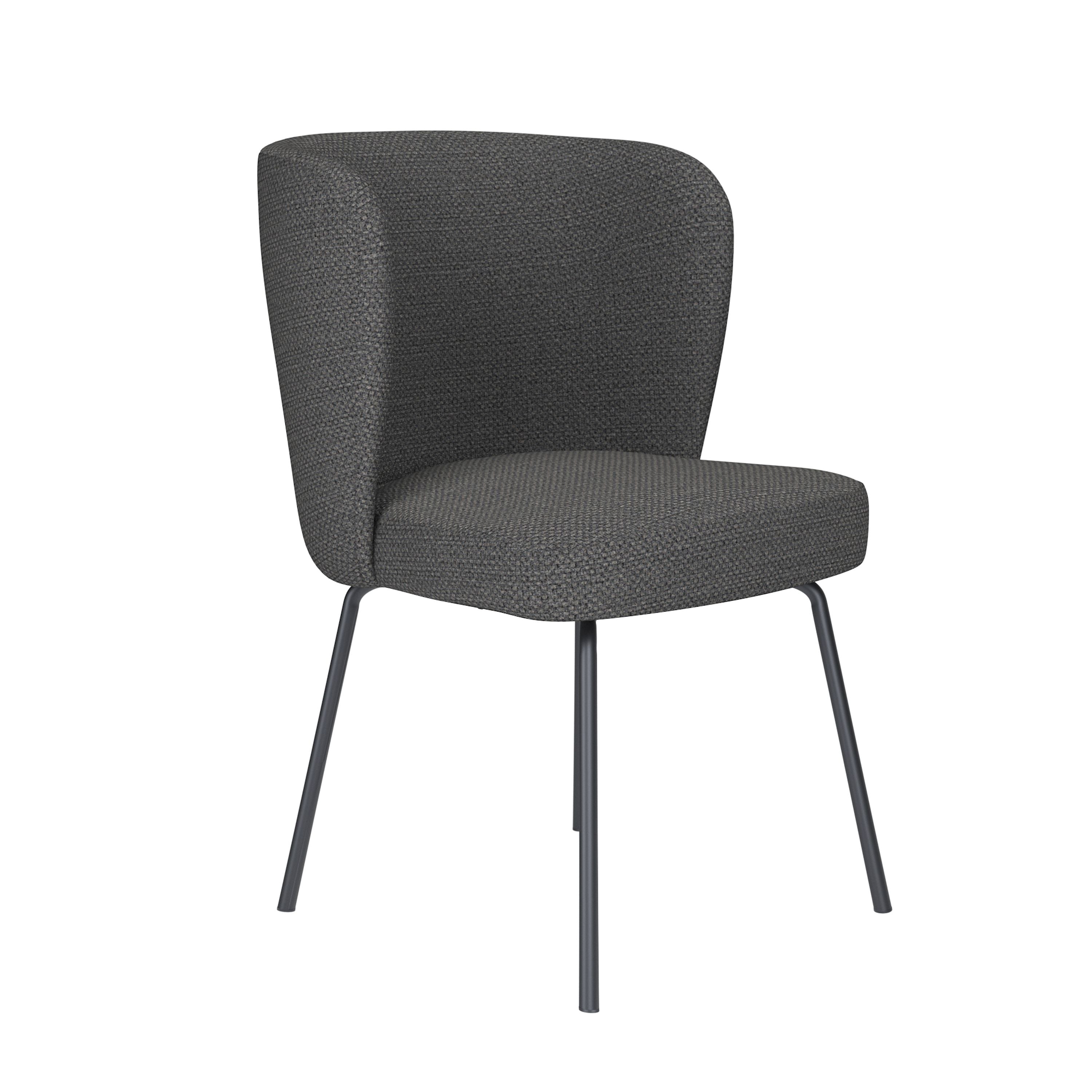 Housecraft Living Stan Eetkamerstoel Metaal Grijs