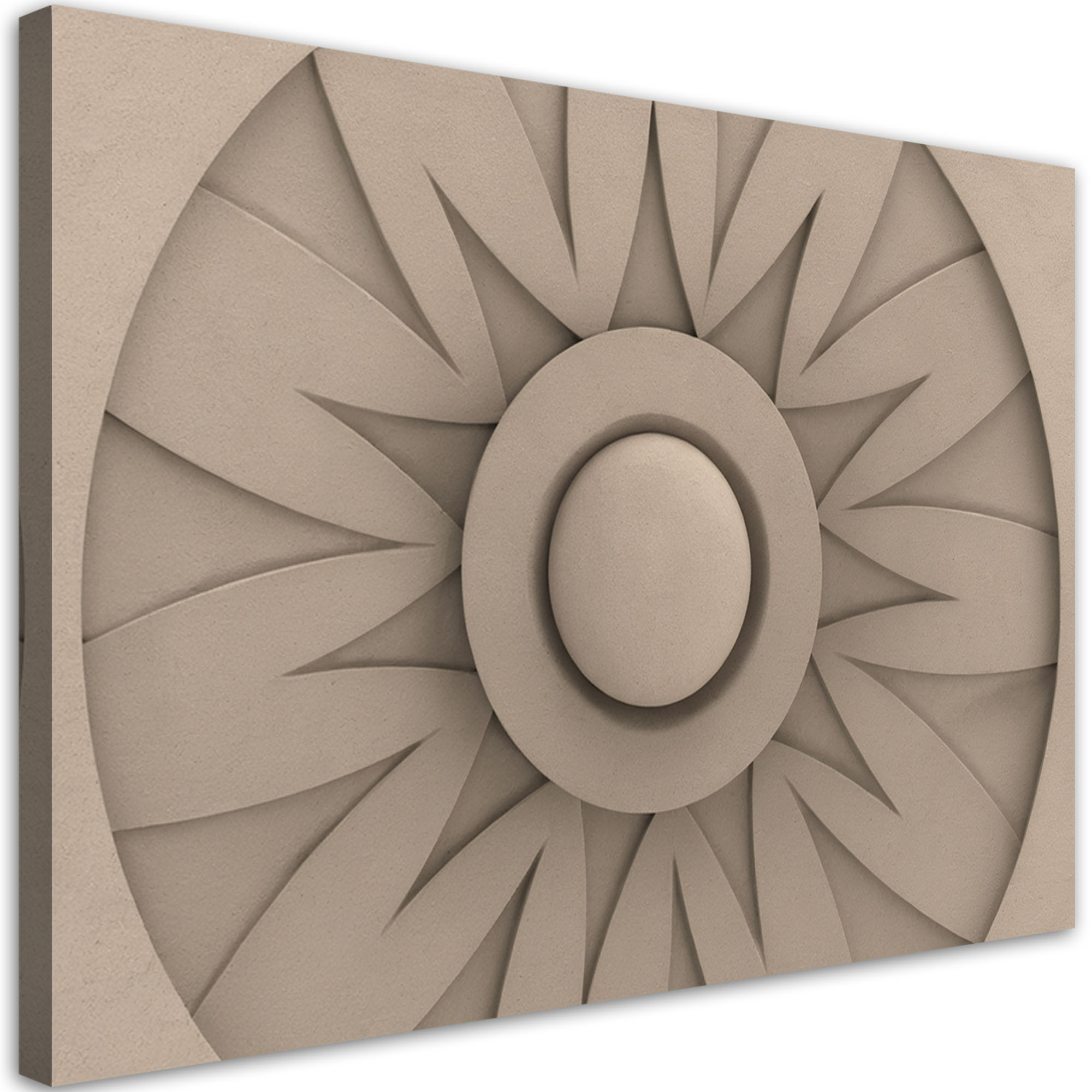 Feeby Obraz, Abstrakcja 3D Rozeta 60x40