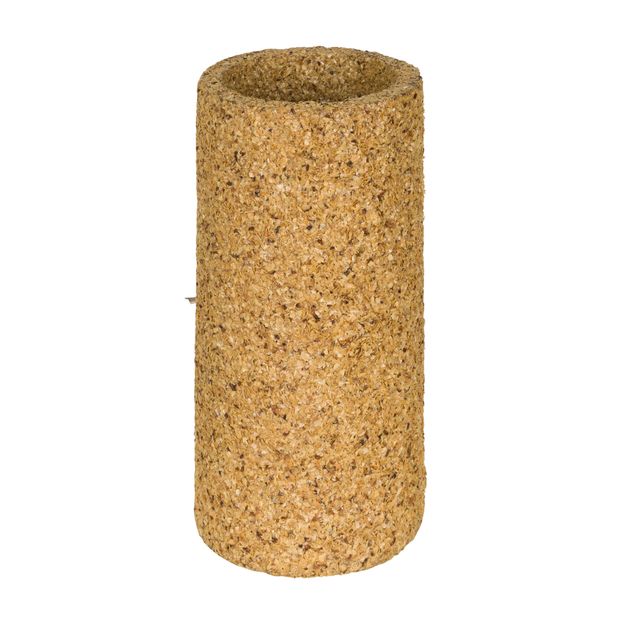VASO DECORATIVO 20 CM PALHA CAFÉ
