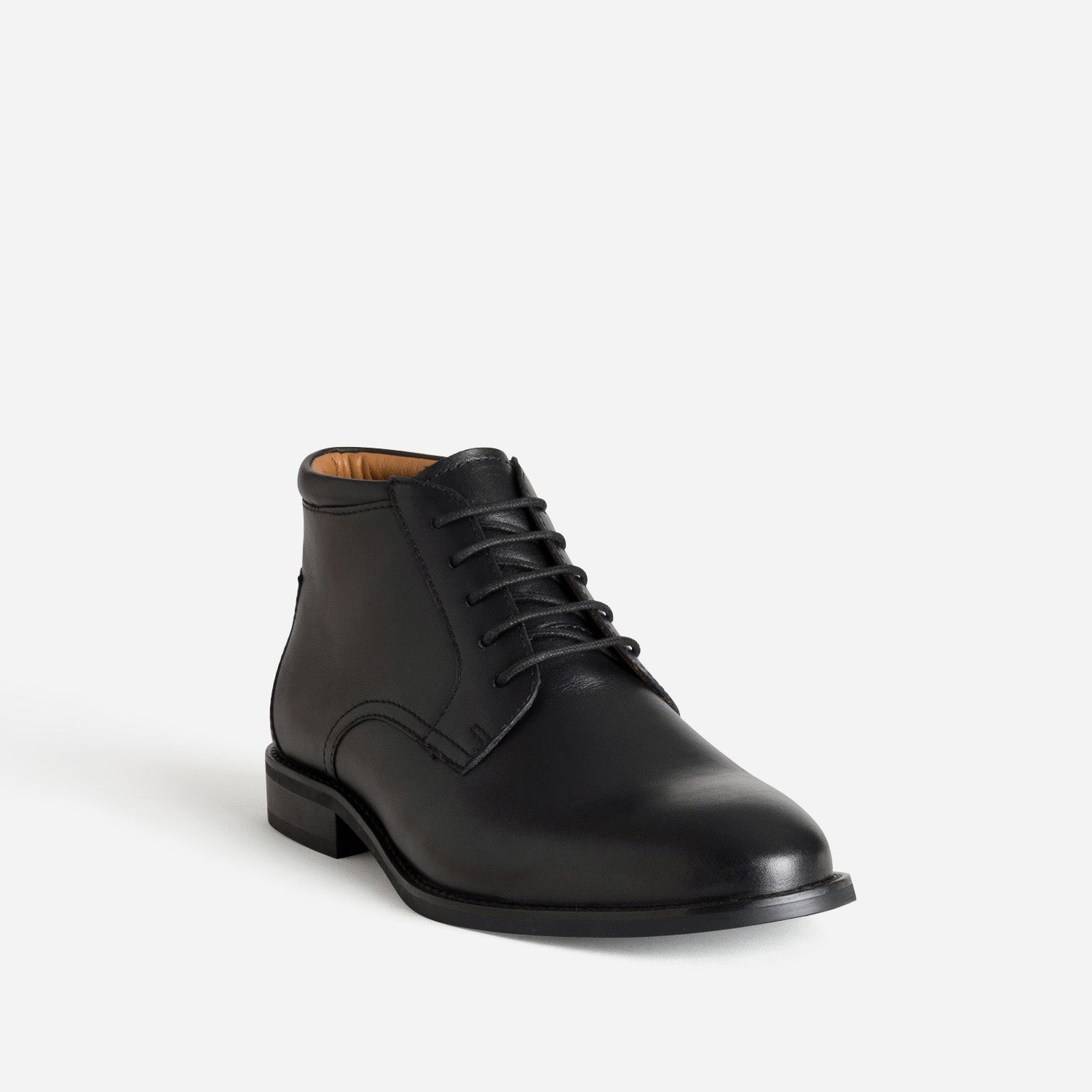 Chukka boots noir cuir
