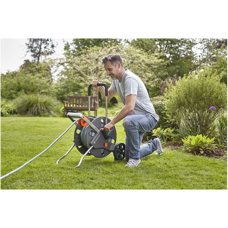 Dévidoir AquaRoll L Easy complet GARDENA