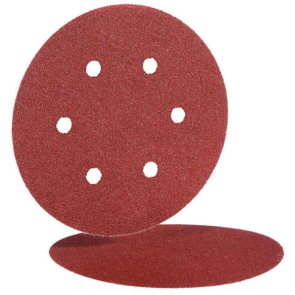 Disque papier Velcro BW115 de 150mm 6 trous grain 120 boîte de 100 - HERMES - 6381108